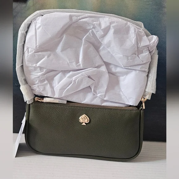 Kate Spade Pebble Leather Shoulder Bag NWT - Picture 11 of 16